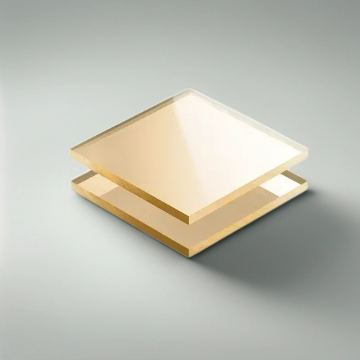 Mirror Gold Acrylic Sheet
