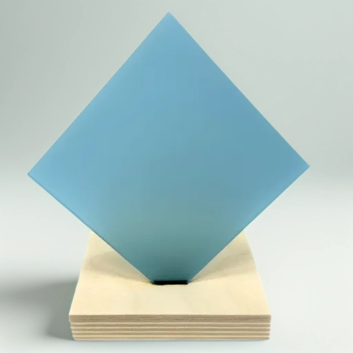 Frosted Blue Acrylic Sheet