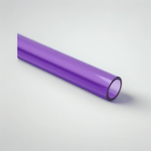 Farbige Acrylröhre