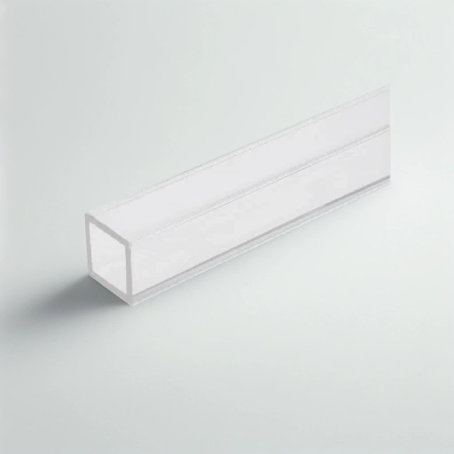 Quadratisches Acrylrohr