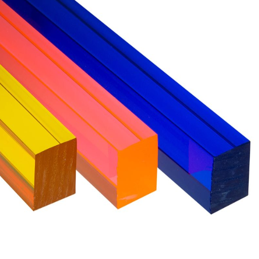 Dimensions and Sizes of Acrylic Square Rods