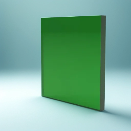 Green Transparent Acrylic Sheet