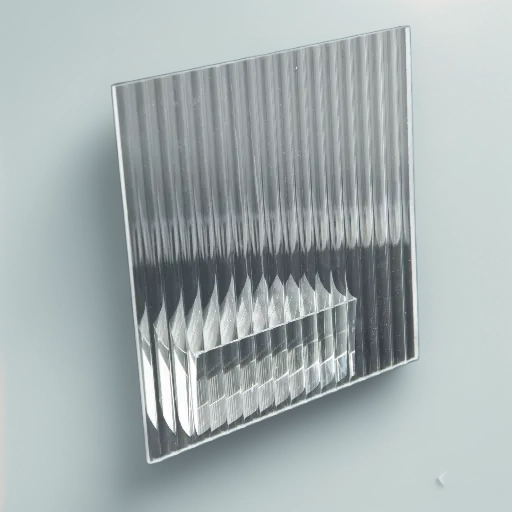 Fluted Acrylic Transparent Sheet