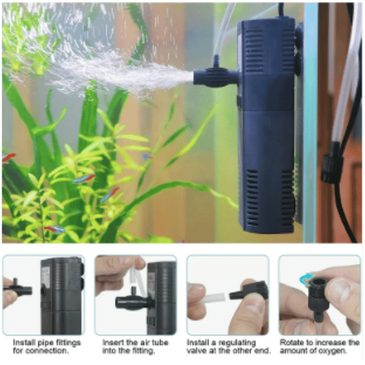 Installation of Aquarium Filter Tubing and Hose