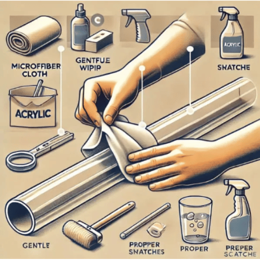 Maintenance Tips for Acrylic Tubes