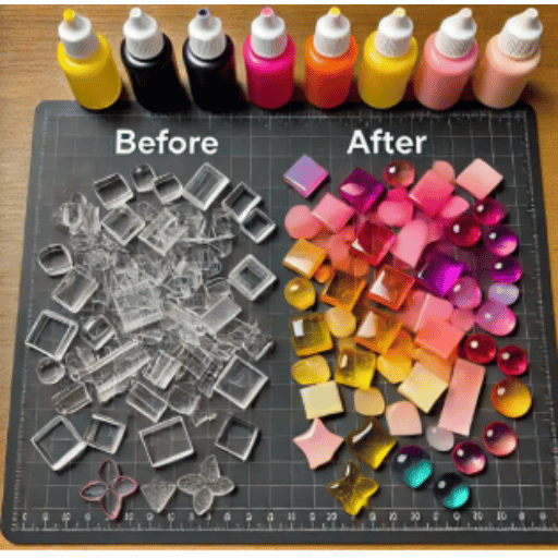 Methods for Dyeing Acrylic Sheets