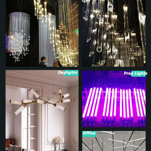Common Applications of UV Resistant Acrylic Tubes