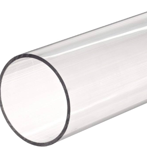 Durable clear tube for wind turbine gearbox