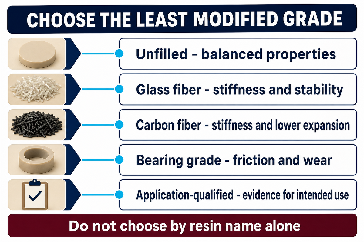 Which PEEK grade and supply form should you choose? — Turbo Plastic