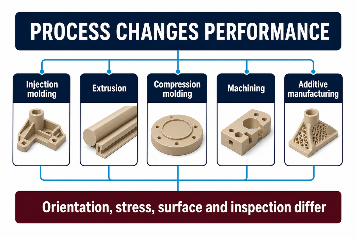 How is PEEK processed? — Turbo Plastic